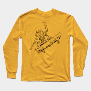 Tiger Skate Long Sleeve T-Shirt